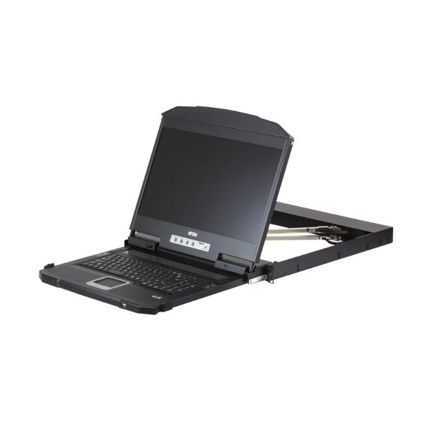 CL3884NW-ATA-AG - Bộ chuyển mạch KVM LCD đa màn hình 4P USB HDMI Dual Rail LCD