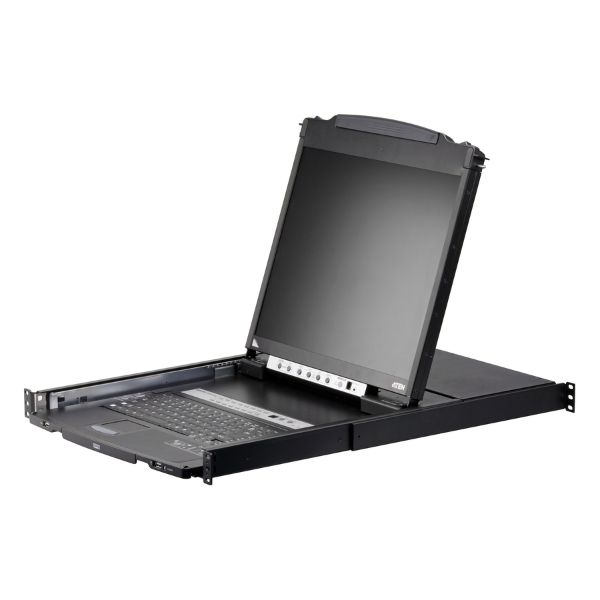 CL5816N-ATA-AG - Bộ chuyển mạch KVM LCD 16 cổng PS/2-USB VGA D.Rail. Bàn phím US.