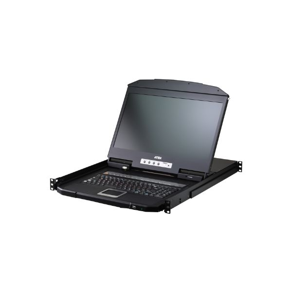 CL3716INW-ATA-AG - Bộ chuyển mạch KVM IP LCD 16 cổng USB HDMI ray đơn