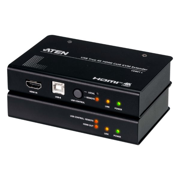CE801-AT-G - Bộ mở rộng KVM HDMI Cat6 4K thực USB