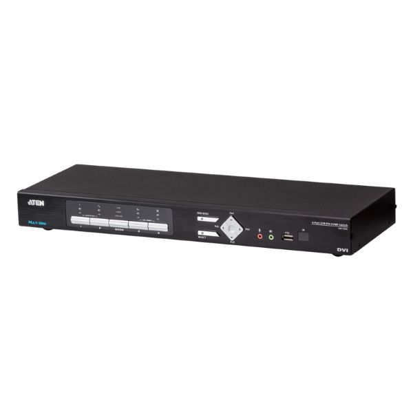 CM1164A-AT-G - Bộ chuyển mạch KVMP đa khung hình DVI USB 4 cổng