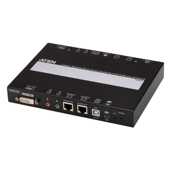CN9600-AT-G - Bộ chuyển mạch KVM DVI 1 cổng từ xa qua IP (1L/Remote)