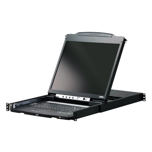 CL5800N-ATA-AG - Máy chơi game màn hình LCD PS/2-USB VGA Dual Rail/Bàn phím US