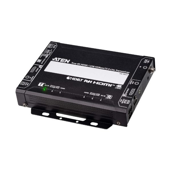 VE1833 ATEN - True 4K HDMI / USB HDBaseT 3.0 - Lite Transceiver with PoH (True 4K@40 m)