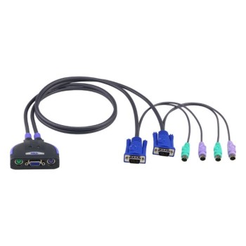 CS62S-AT - Bộ chuyển mạch KVM cáp VGA PS/2 2 cổng