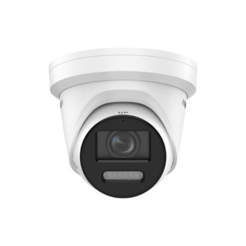 DS-2CD2387G2-LSU/SL - Camera mạng dạng Turret cố định 8 MP ColorVu, tích hợp đèn chớp và cảnh báo âm thanh