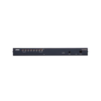KH1508A-AX-G - Bộ chuyển mạch KVM 8 cổng Cat 5 có chức năng kết nối nối tiếp