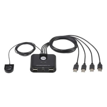 US424 ATEN - Bộ chuyển mạch chia sẻ thiết bị ngoại vi USB 2.0 4x4