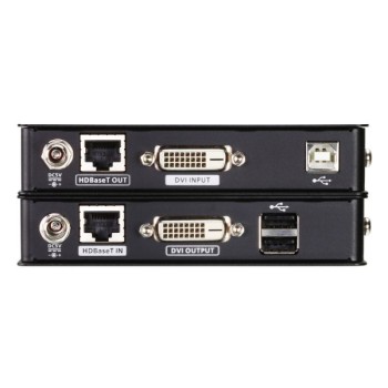 CE611-AT-G - Bộ mở rộng KVM Mini USB DVI HDBaseT