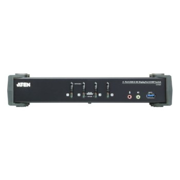 CS1924A-AT-G - Bộ chuyển đổi 4 cổng USB 4K DP/F. Âm thanh KVMP/USB3.0