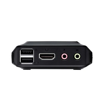 CS22H-AT - Bộ chuyển mạch KVM cáp HDMI 4K USB 2 cổng
