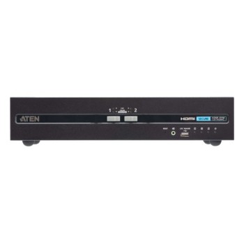 CS1142H4C-AT-G - Bộ chuyển mạch KVM bảo mật 2P USB HDMI màn hình kép PP4