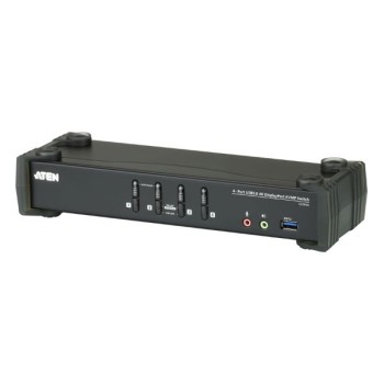 CS1924A-AT-G - Bộ chuyển đổi 4 cổng USB 4K DP/F. Âm thanh KVMP/USB3.0