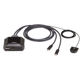 US3312 ATEN - Bộ chuyển mạch KVM cáp DP USB-C 4K 2 cổng