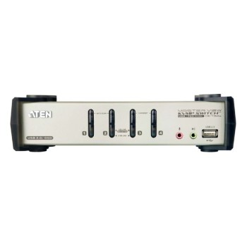 CS1734B-AT-G - Bộ chuyển mạch KVMP 4 cổng PS/2-USB VGA/Âm thanh có OSD