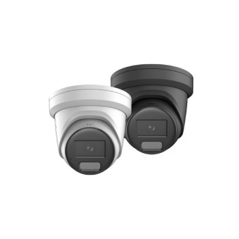DS-2CD2347G2-LSU/SL - Camera mạng dạng Turret cố định 4 MP ColorVu tích hợp đèn chớp và cảnh báo âm thanh