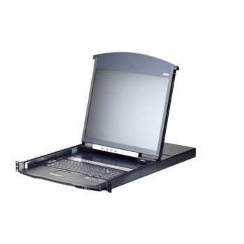 KL1108VN-AXA-AG - Bộ chuyển mạch KVM qua IP LCD 8p C5 D.Rail 1L/1R 1L/1R
