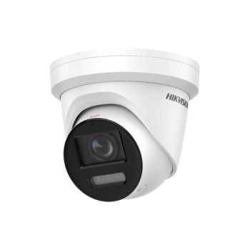 DS-2CD2387G2-LSU/SL - Camera mạng dạng Turret cố định 8 MP ColorVu, tích hợp đèn chớp và cảnh báo âm thanh