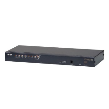 KH1508AI-AX-G - Bộ chuyển mạch KVM 8 cổng Cat 5 qua IP 1L/Từ xa.