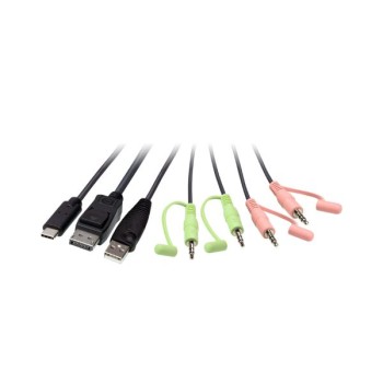 CS52DP-AT - Cáp kết hợp USB-C DisplayPort 2 cổng Công tắc KVM