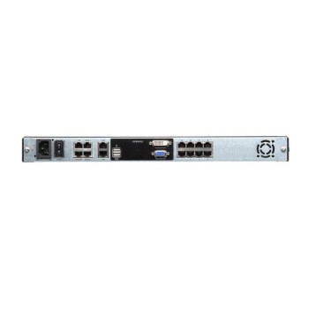 KL1108VN-AXA-AG - Bộ chuyển mạch KVM qua IP LCD 8p C5 D.Rail 1L/1R 1L/1R