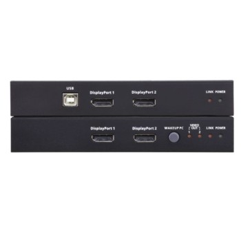 CE924-AT-G - Bộ chuyển mạch KVM USB DisplayPort Dual View HDBaseT2.0