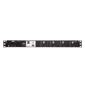 CL3884NW-ATA-AG - Bộ chuyển mạch KVM LCD đa màn hình 4P USB HDMI Dual Rail LCD