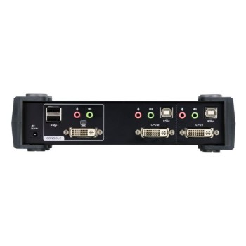 CS1762A-AT-G - Bộ chuyển mạch KVMP USB DVI/Âm thanh 2 cổng