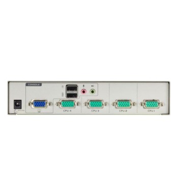 CS74U-AT - Bộ chuyển mạch KVM 4 cổng USB VGA/Âm thanh