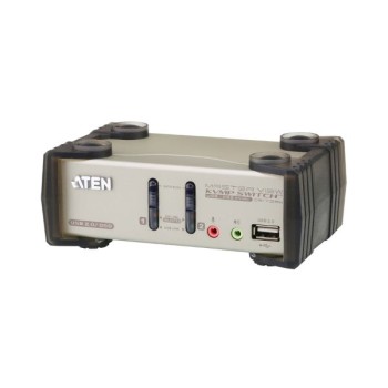 CS1732B-AT-G - Bộ chuyển mạch KVMP 2 cổng PS/2-USB VGA/Audio có OSD