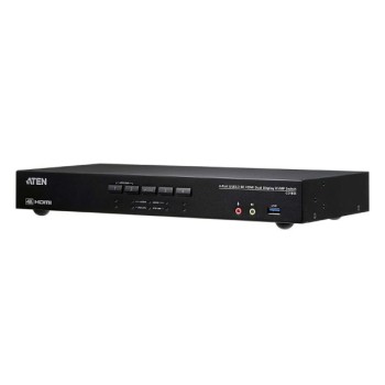 CS1844-AT-G - Bộ chuyển đổi 4 cổng USB 3.0, HDMI 4K, hỗ trợ KVMP và phần mềm.