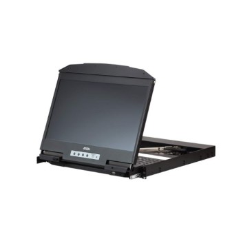 CL3884NW-ATA-AG - Bộ chuyển mạch KVM LCD đa màn hình 4P USB HDMI Dual Rail LCD