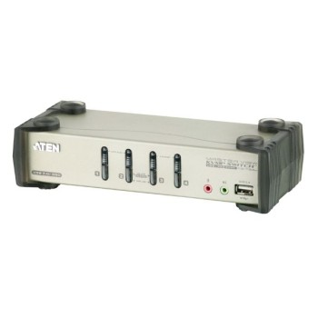 CS1734B-AT-G - Bộ chuyển mạch KVMP 4 cổng PS/2-USB VGA/Âm thanh có OSD