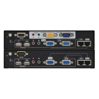 CE775-AT-G - Bộ mở rộng KVM USB VGA D.View Cat 5 kèm DKW