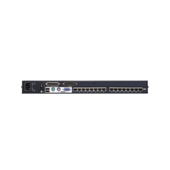 KH1516A-AX-G - Bộ chuyển mạch KVM 16 cổng Cat 5 có chức năng kết nối nối tiếp