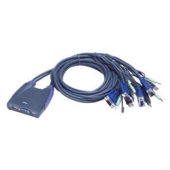 CS64US-AT - Bộ chuyển mạch KVM 4 cổng USB VGA/Audio