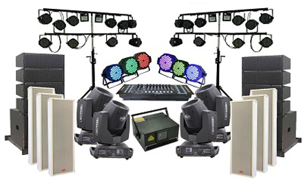 Cho thuê thiết bị âm thanh - ánh sáng